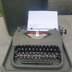 PATRIA vintage typewriter