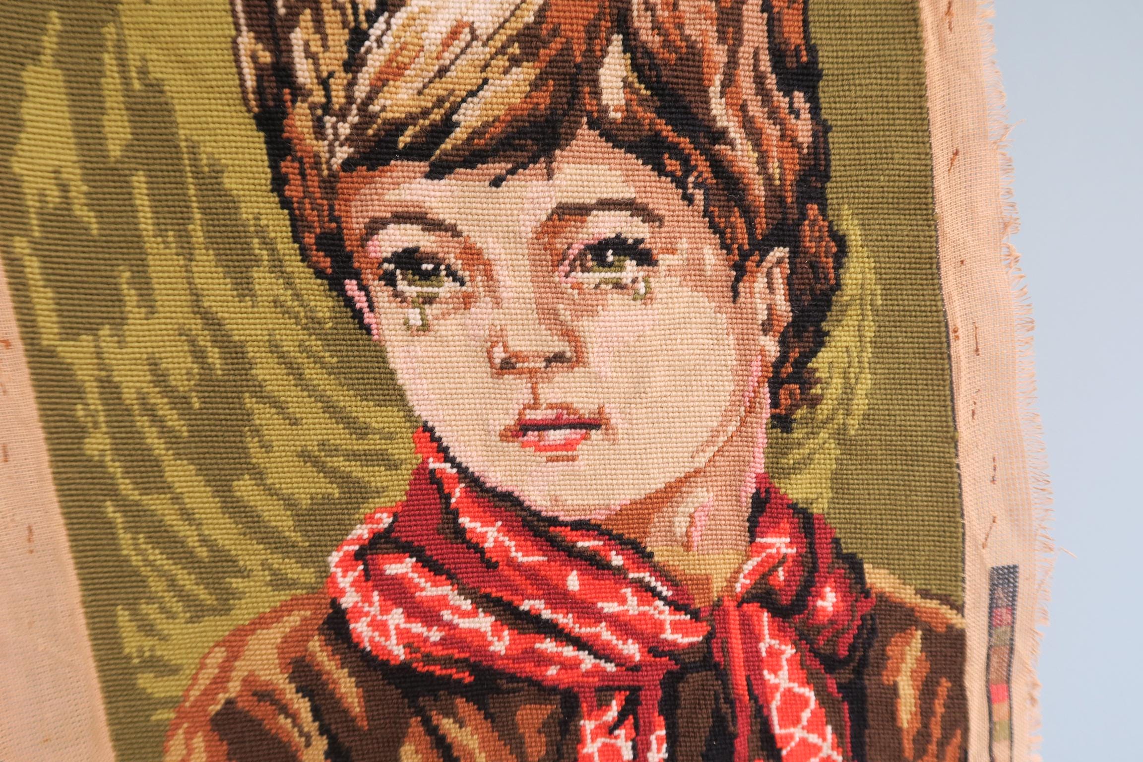 子供の肖像画2枚セット - Etsy 日本