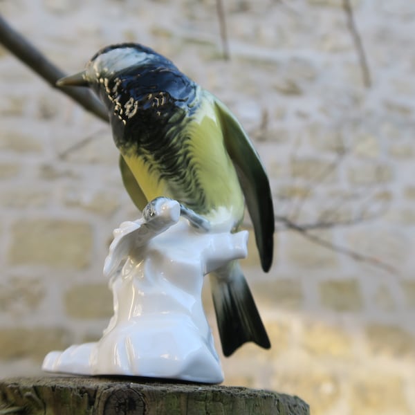 Karl ENS, Vogelfigur aus Porzellan, hergestellt in Deutschland