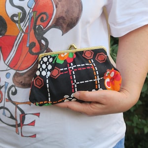 Monedero de vinilo vintage