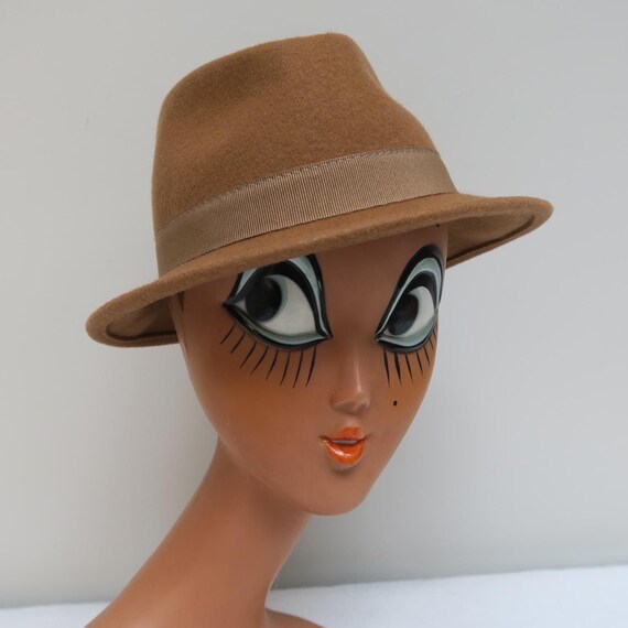 STETSON ステットソニアン ベージュ　ハット復刻リプロ ベージュ フェルトハット STETSON ステットソニアン ベージュ ハット