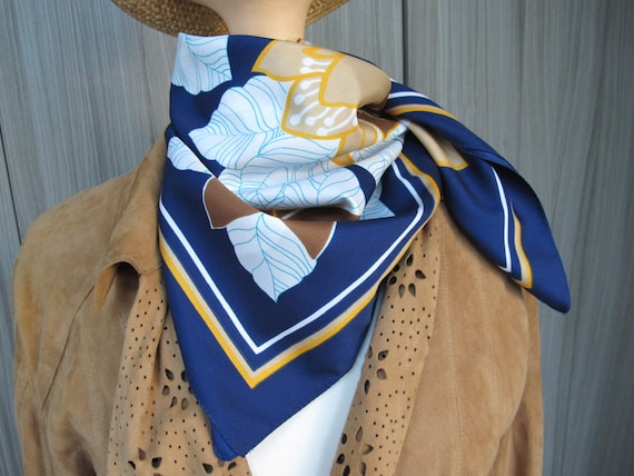 Acétate vintage scarf - France