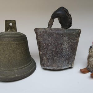 Cloches De Pêche Anciennes – Laiton, Origine France, Design XXème