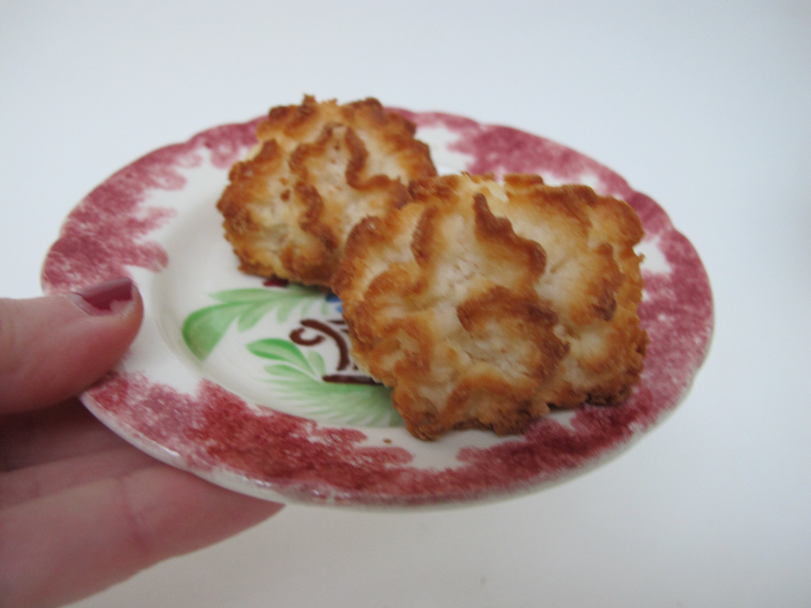 Lot de 5 Coupelles en Céramique, Décor Peint à La Main