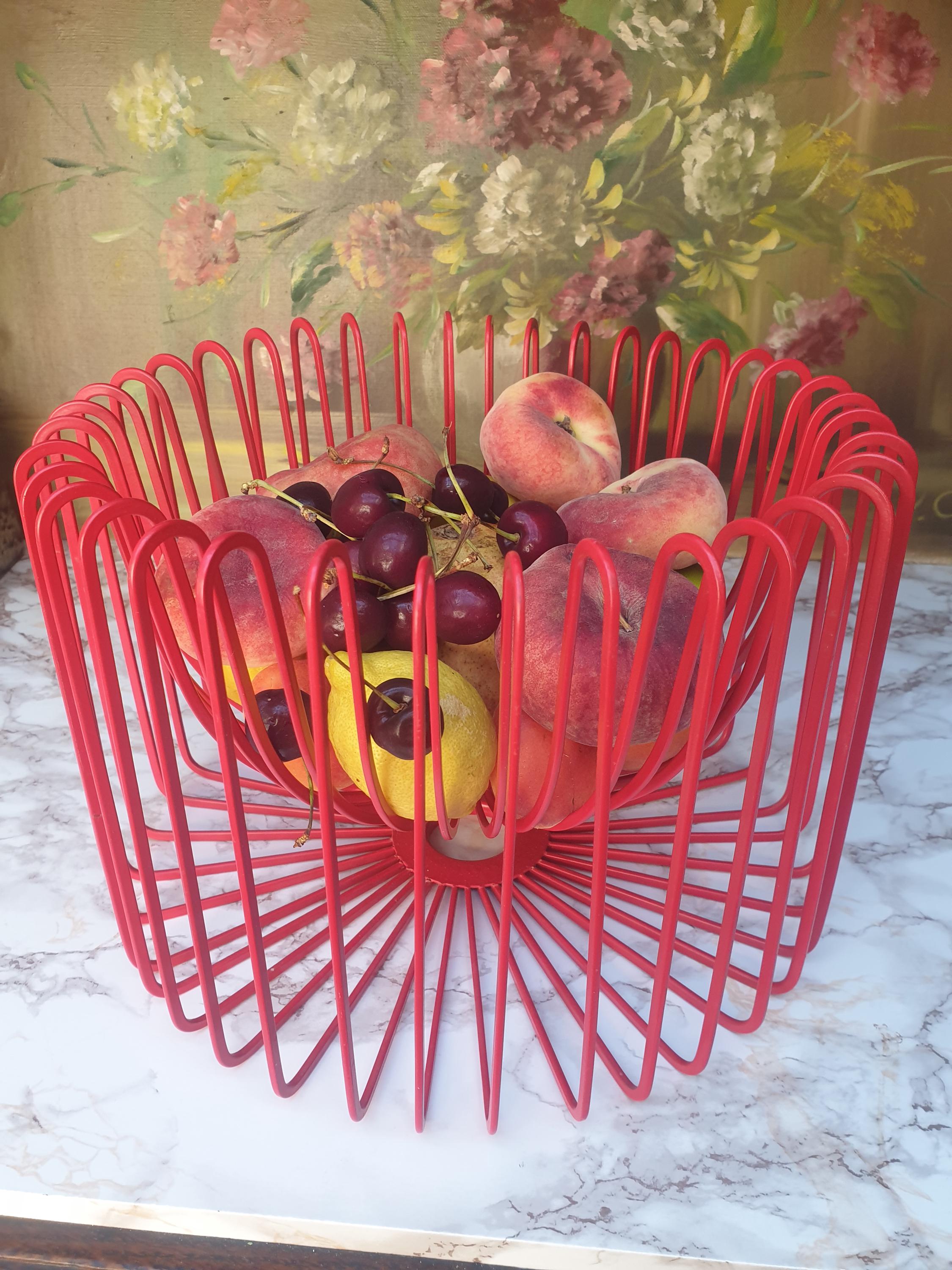 【希少】IKEA イケア フルーツバスケット レッド Red Ikea Fruit Bowl - Etsy Canada