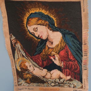 Completed canvas The Virgin by Carlo DOLCI