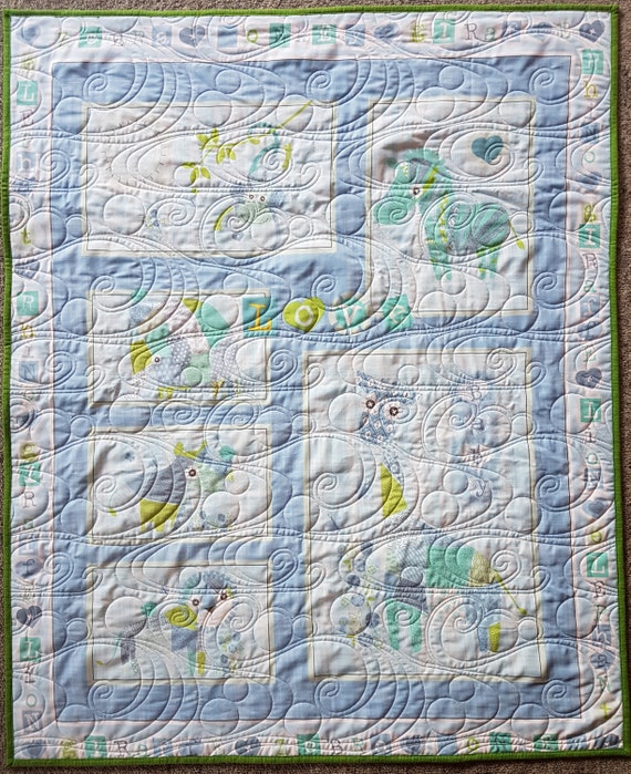 blue cot quilt