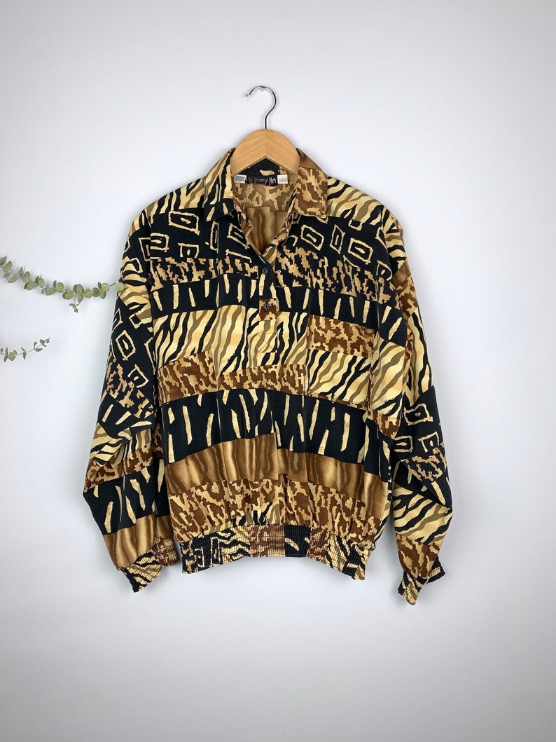 Animal Print Pullover