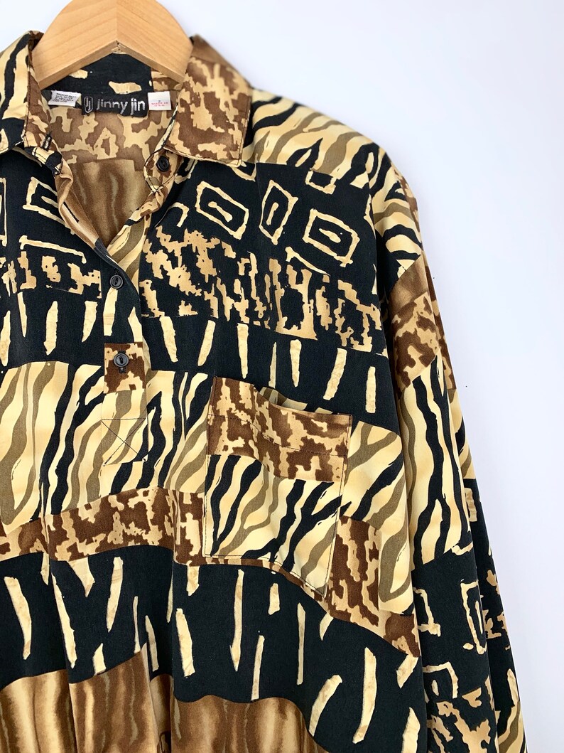 Animal Print Pullover