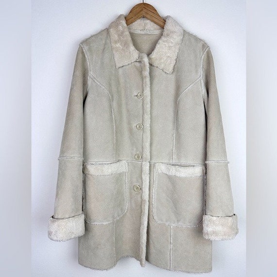 Westbound Vintage Suede Faux Fur Lined Jacket - Etsy