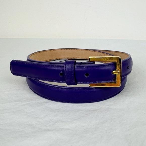 The Ritz Accessory Collection Vintage Purple Belt - Etsy