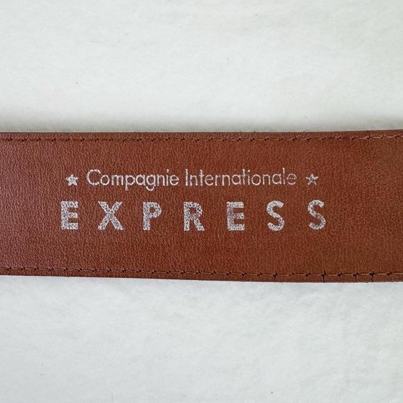 Express Compagnie Internationale Vintage Distressed Leather  display picture 3