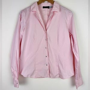 Chemisier Floral Harve Benard En Coton/Lin Blanc - Taille 1X (Plus), Occasion Très Bon état