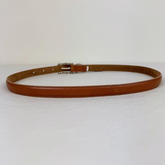 Talbots Vintage Bamboo Buckle Brown Belt - Etsy