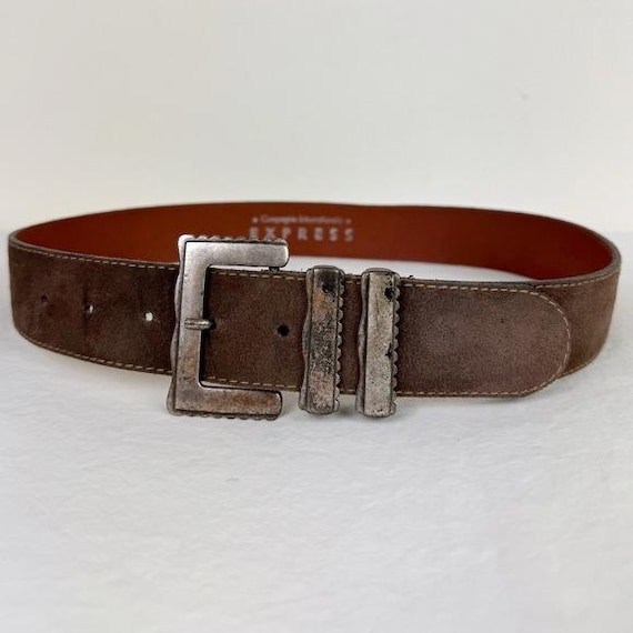 Express Compagnie Internationale Vintage Distressed Leather 