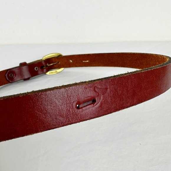 Vintage Leather Man Ltd Brass Whale Belt - Etsy display picture 3