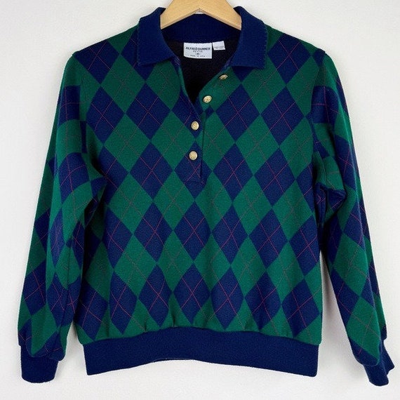 Alfred Dunner 90's Argyle Sweater