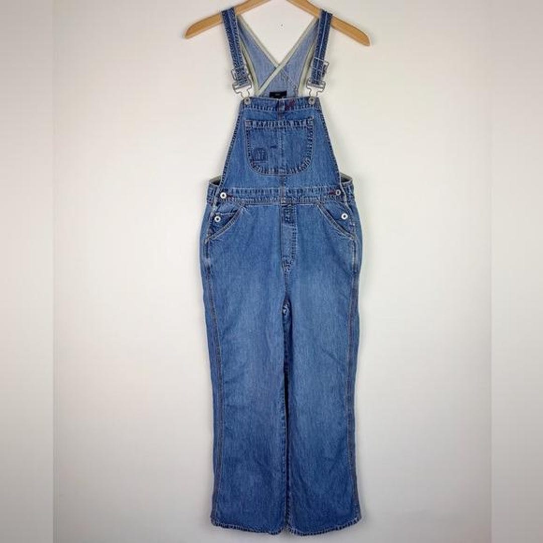 GAP archive denim swing top 短丈 y2k Women's Summer Y2k Jean Top Vintage Denim T Shirt Short