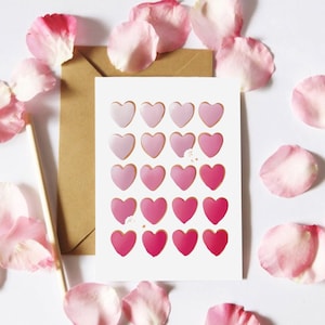 Carte de Saint Valentin Les biscuits d’amour