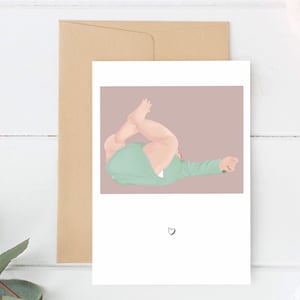 Carte Les petits pieds de bébé - Naissance, Baptême, félicitations, remerciement