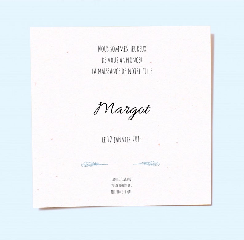 delicate wreath invitation No kind of baby