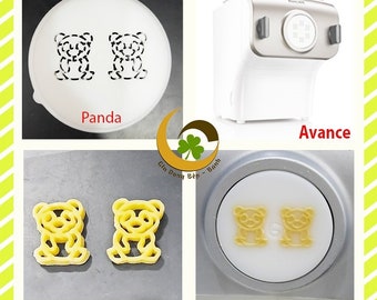 Philips pasta disc- Zoo animal shaped pasta: ox, giraffe, panda, lion, hippo, dinosaur, T-rex, sheep