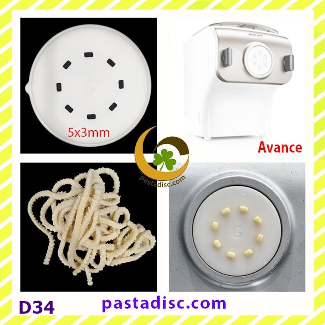  PASTADISC - Pasta Shape Discs Fit For Philips Automatic Pasta & Noodle  Maker, Philips Pasta Maker Attachment, Kitchen Appliance, Accessory Kit  (Vietnames BANH CANH/Udon 5mm) : Home & Kitchen