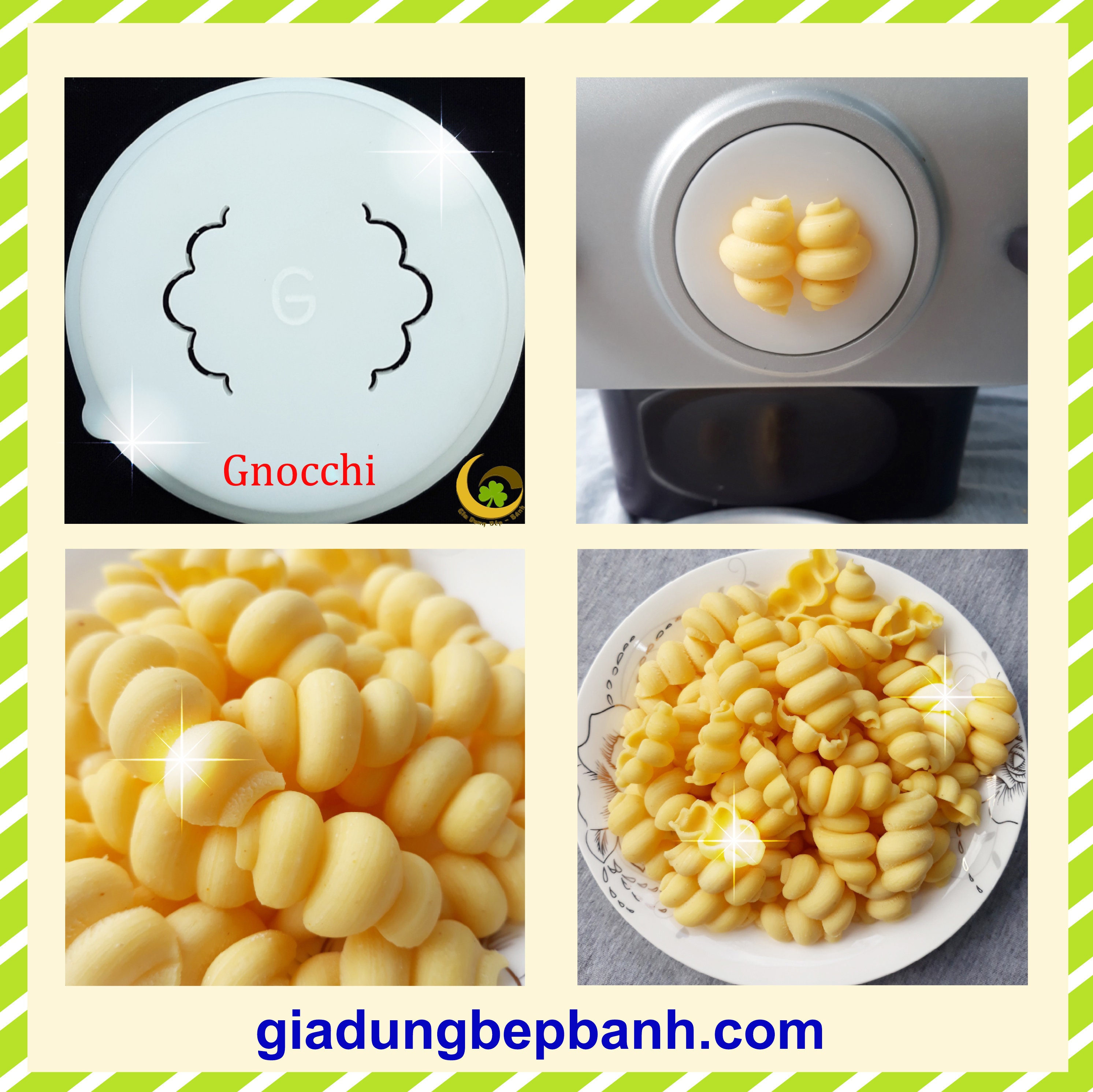 Küchenhelfer & Kochzubehör Nudelmaschinen & trockner MUSCHEL Gnocchi