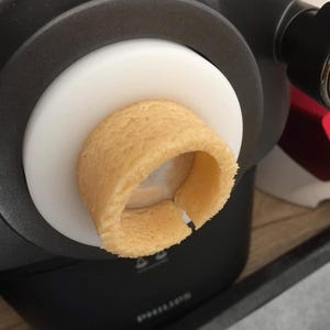 Philips pastaschijf: ravioliblad 125 mm breed, lasagneblad 125 mm breed en koekjesblad