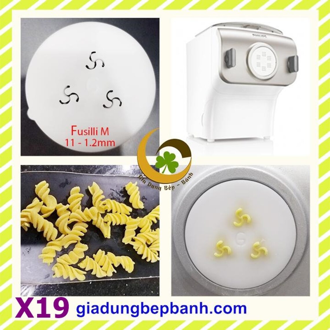 Philips Pasta Disc Fusilli 1.2mm Thick Etsy