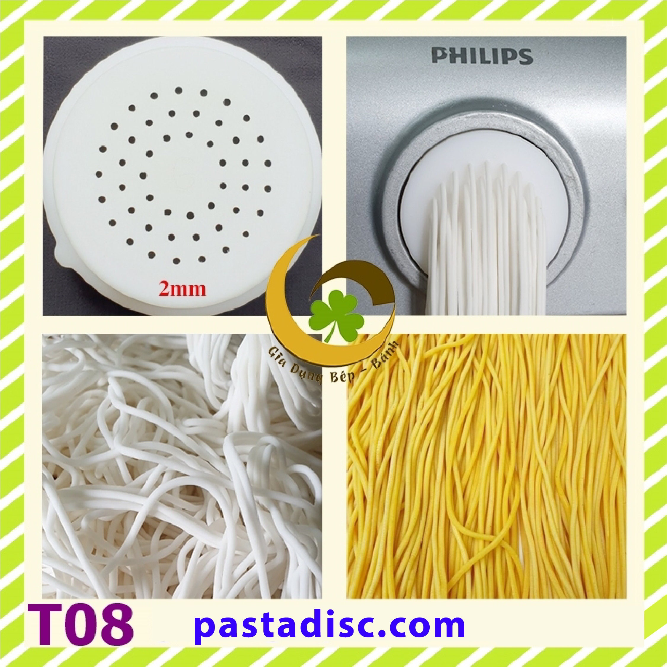 Philips Pasta Disc Spaghetti Pasta 1.3mm 1.6mm 1.8mm 2mm 2.5mm 3mm 3.5mm 4mm and 4.5mm Etsy