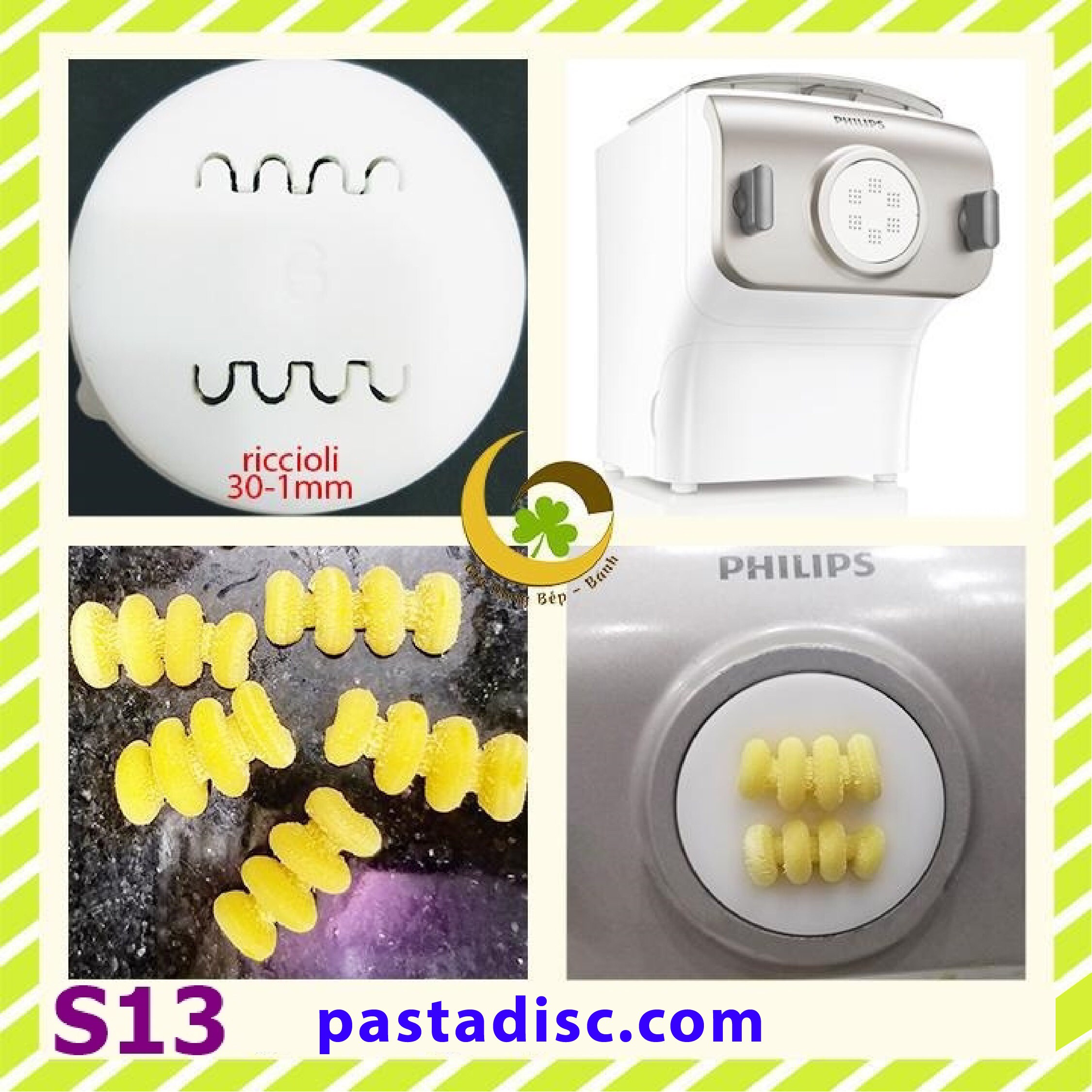 Disque à Pâtes Pour Philips Avance/Serie 7000 - Radiator 17 Mm épaisseur 1 Mm - Forme Spéciale Pâtes