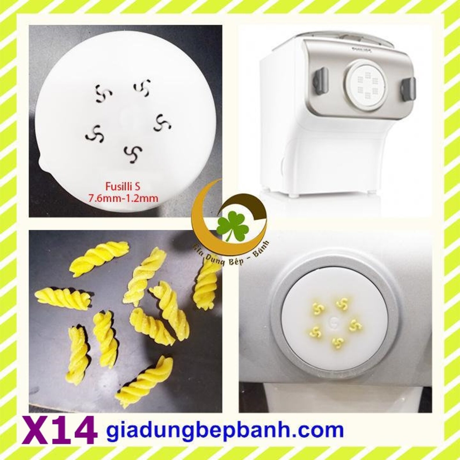 Philips Pasta Disc Fusilli 1.2mm Thick Etsy