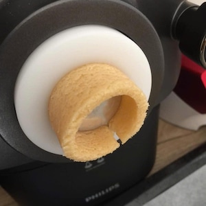 Philips pastaschijf: ravioliblad 125 mm breed, lasagneblad 125 mm breed en koekjesblad