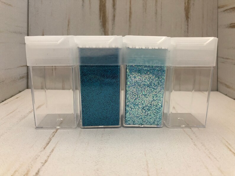 Square Glitter Shaker Bottle EMPTY 1.5 Oz Etsy Australia