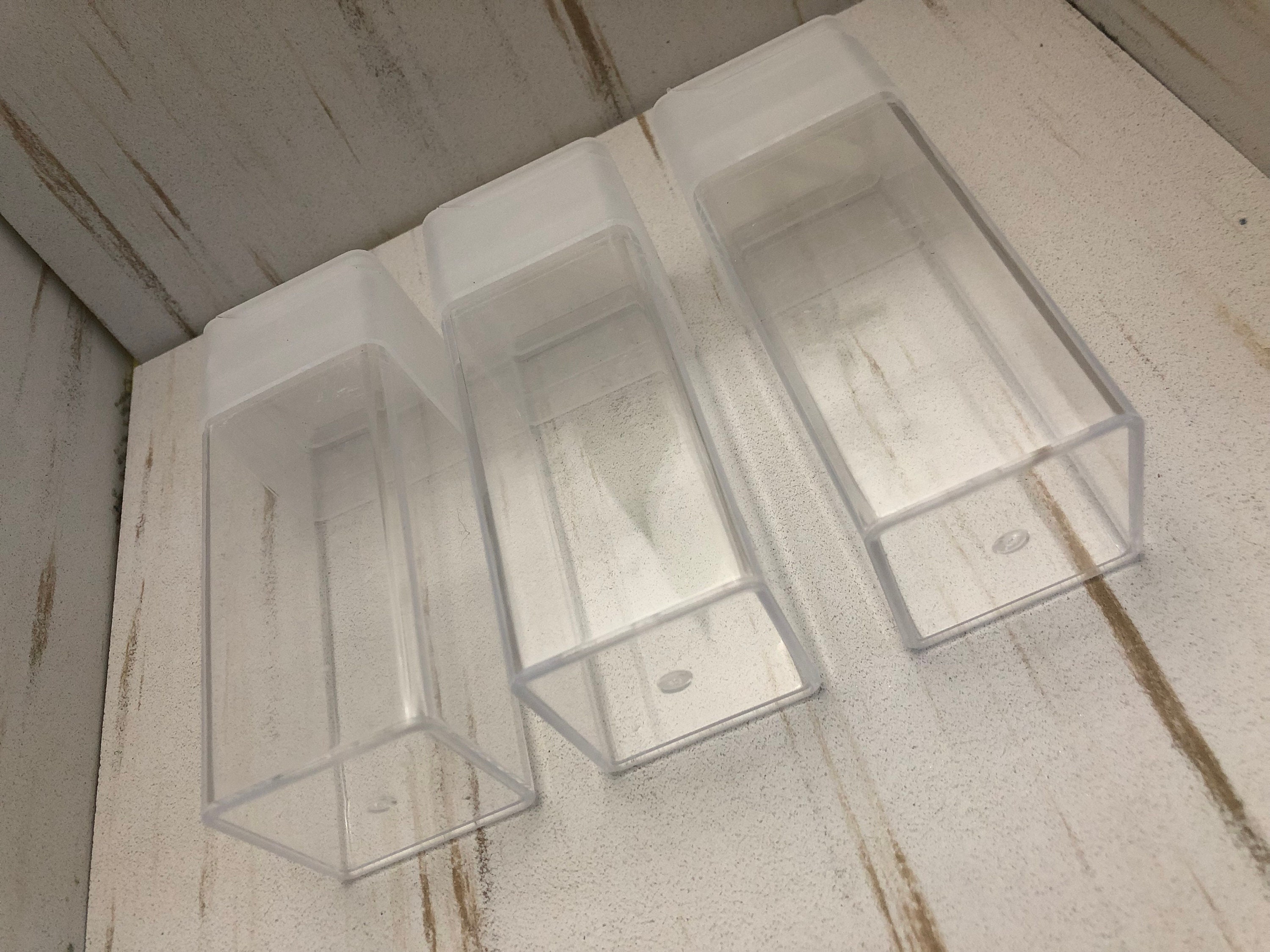 Square Glitter Shaker Bottle EMPTY 5 Oz Etsy