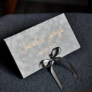 PLATA - Sobre personalizado para dinero, Regalo de boda, Sobre de dinero personalizado, Sobre de regalo