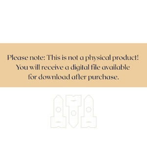 May include: A digital download notice for a printable file. The text reads "Please note: This is not a physical product! You will receive a digital file available for download after purchase."