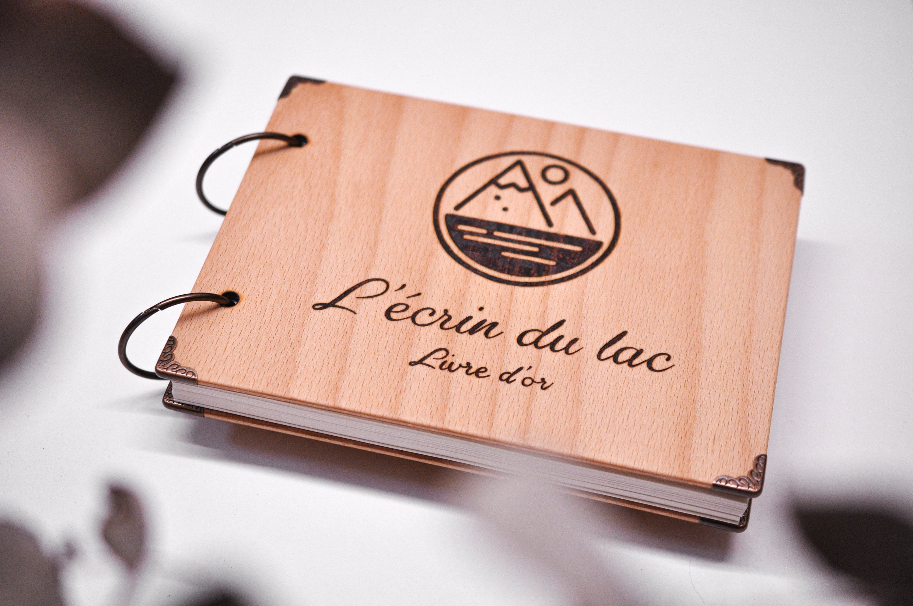 Handmade Wooden Guestbook for Villas Hotels Apartments or Etsy