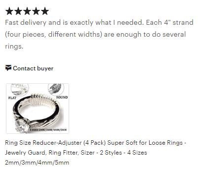 silicone ring sizer