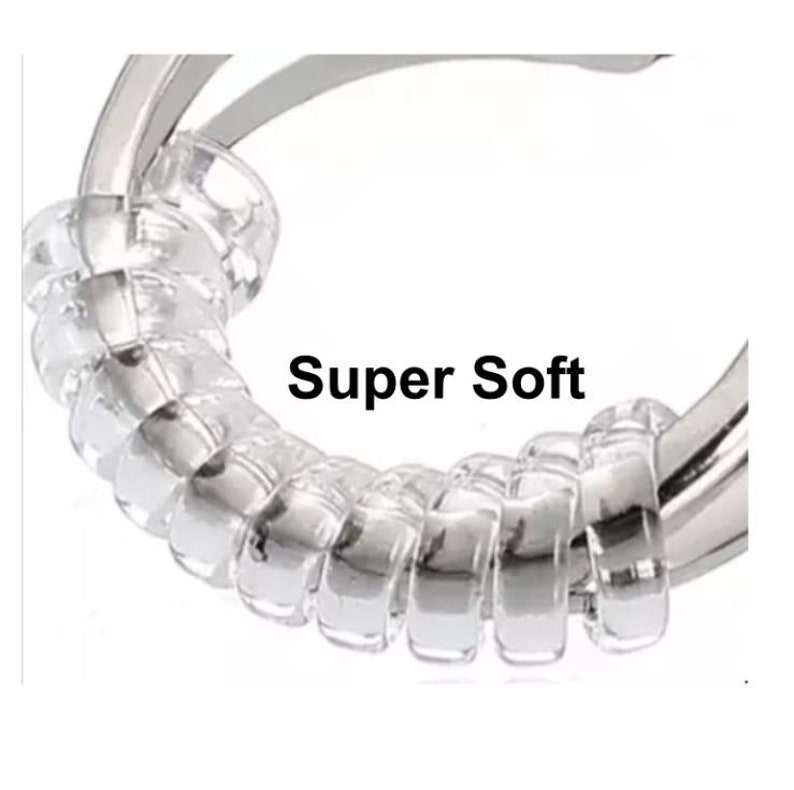 Ring Size Adjuster 12 Pack Super Soft for Loose Rings Jewelry Guard, Ring Fitter, Sizer 2 Styles 4 Sizes Free Shipping with Tracking. image 4