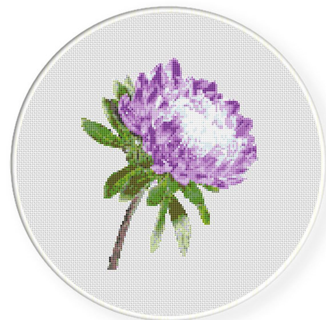 MORE for FREE Dahlia Counted Cross Stitch Pattern PDF Instant Download ...