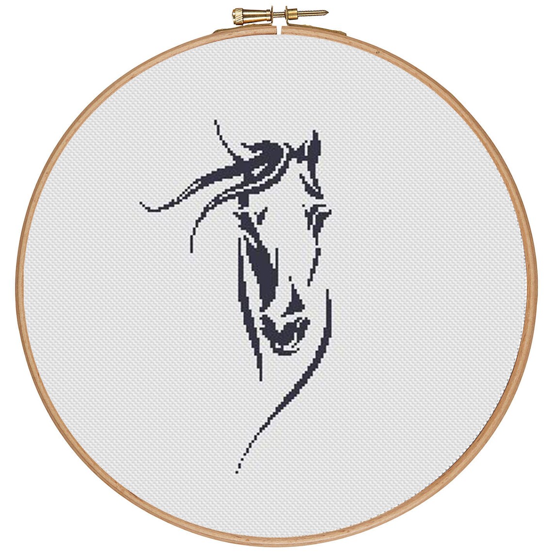 MORE for FREE Horse Counted Cross Stitch Pattern Pdfinstant Download