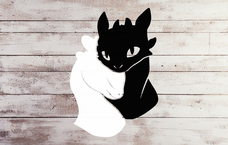 How To Train Your Dragon Decal Toothless Decal Toothless Etsy