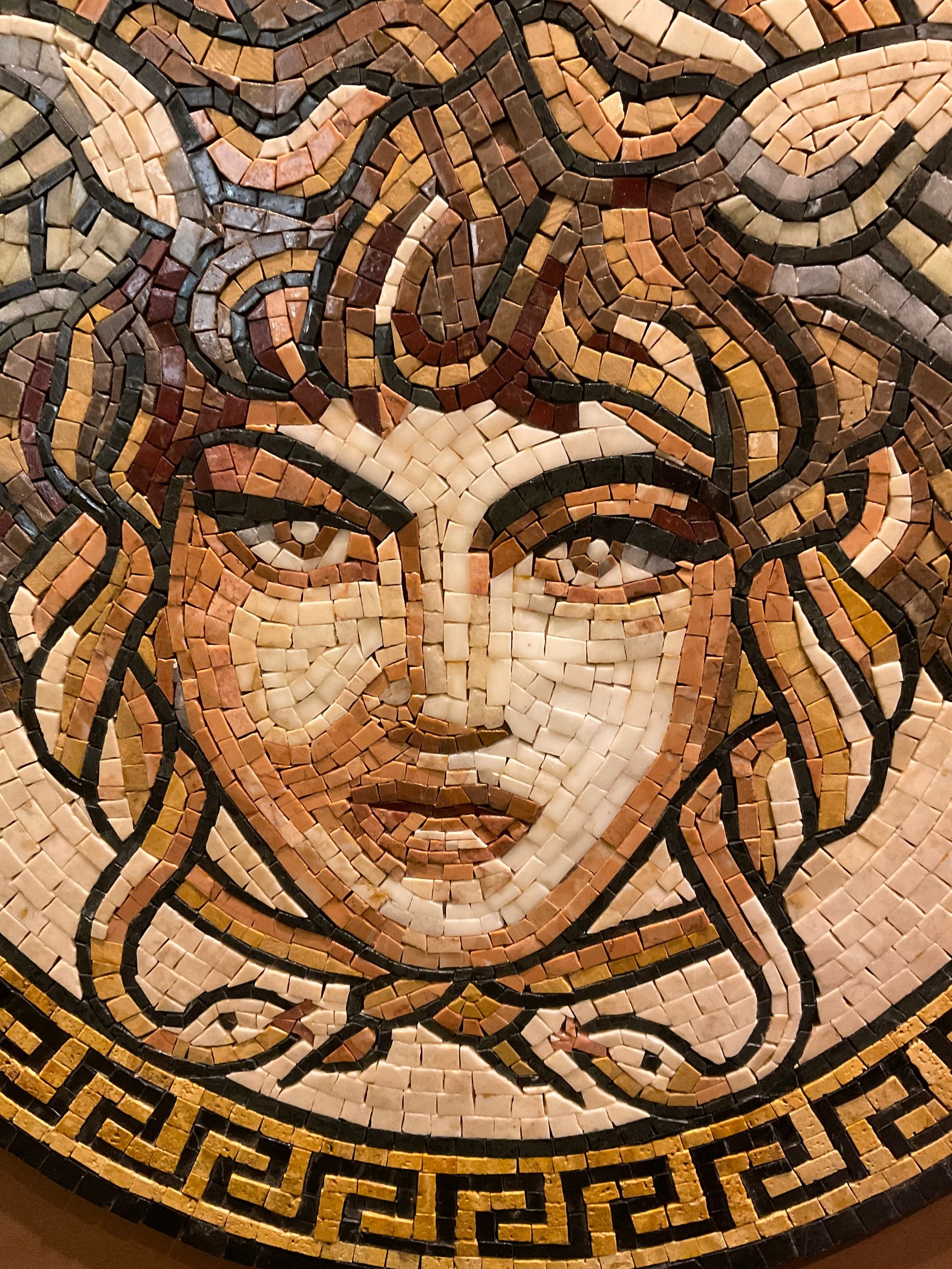 Mosaic Wall Art Greek - Etsy