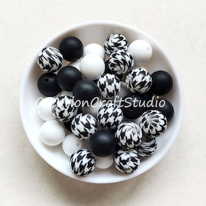 20/50/100Pcs Silicone Beads, 12/15mm Round Silicone Beads, 3 Colors Mixed, Silicone Beads DIY Lanyard Key Rings Keychain Jewelry Making