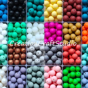 12/15mm Bulk Round Silicone Beads, Wholesale Beads, Silicone Ball