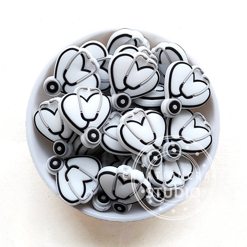 Focal Silicone Beads Stethoscope Silicone Beads 2629mm DIY Etsy