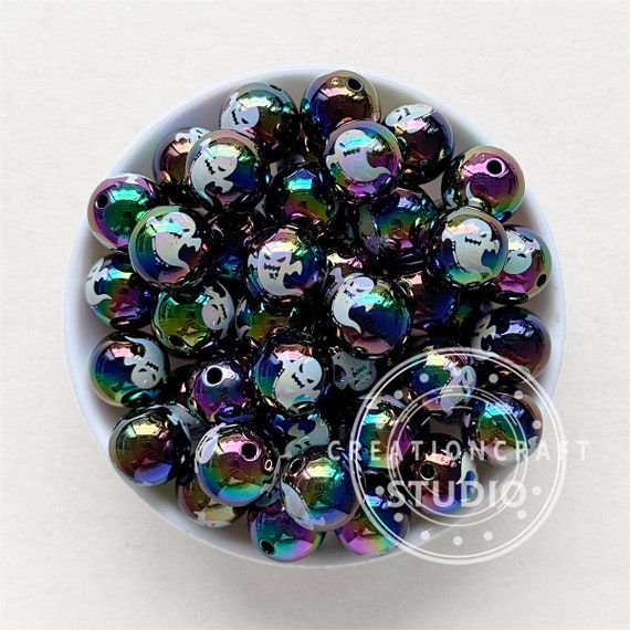 Halloween Gumball Beads- 09 Halloween Gumball Beads- 09