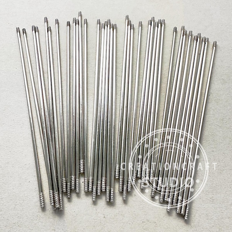 10pcs/lot 117mm Extension Bar for Beadable Pens,beadable Extenders Rod